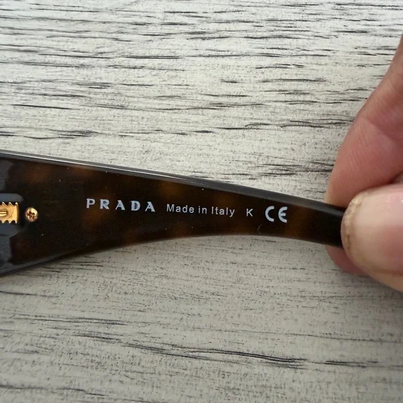 Authentic Prada SPR22M Sunglasses - Brown Gradient Lenses - Picture 5 of 5